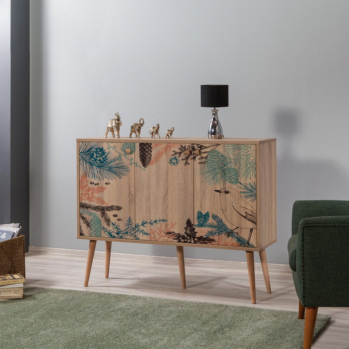 Hanah Home Mega - 730 Consola en Roble Sonoma Hanah Home Mega - 730 Consola en Roble Sonoma